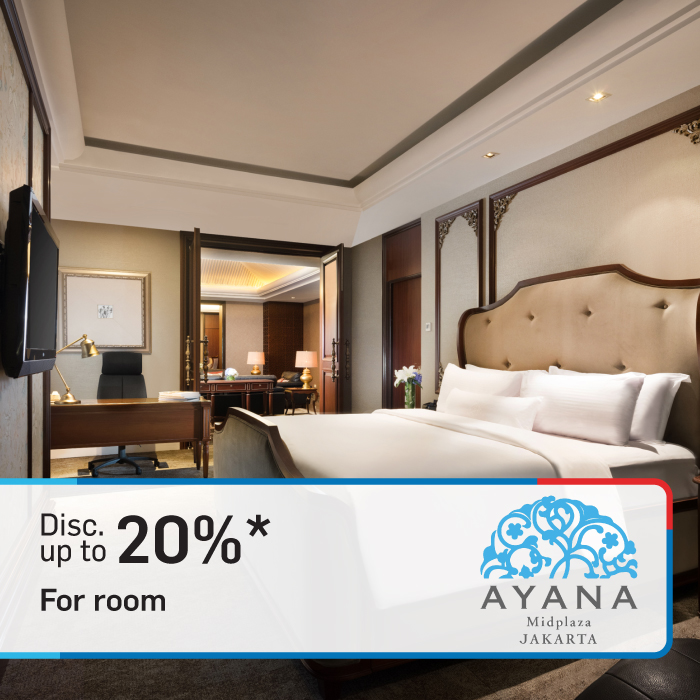 Ayana Midplaza Diskon 20%