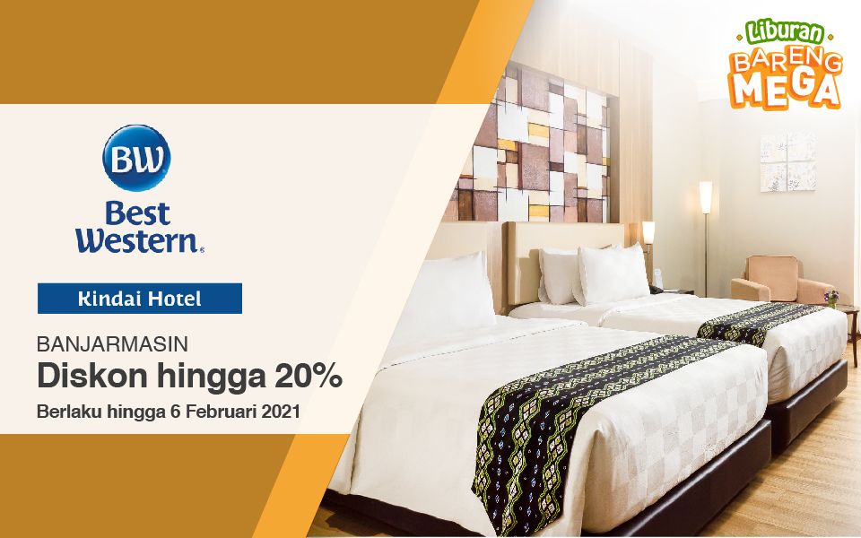 Best Western Kindai Hotel - Banjarmasin Diskon hingga 20%